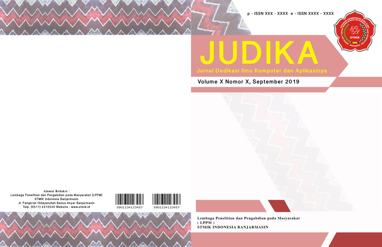 Jurnal Dedikasi Ilmu Komputer dan Aplikasinya JUDIKA