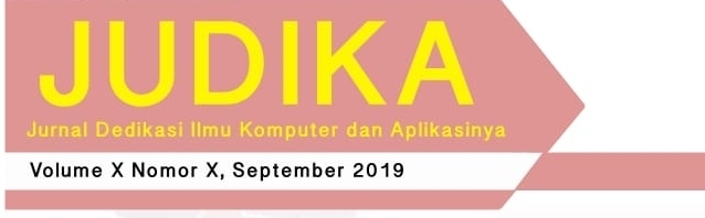 Jurnal Dedikasi Ilmu Komputer dan Aplikasinya JUDIKA